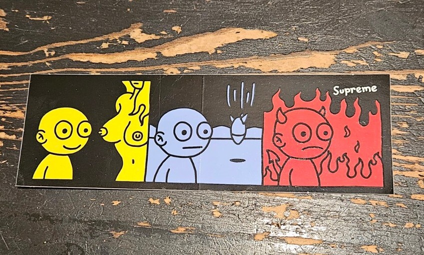 Supreme Life Sticker FW19 + FREE SURPRISE 100% Authentic