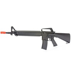 BBTac M16 Airsoft Gun Replica M16A2 Spring Rifle Vietnam 345 FPS BBs 6mm Veteran