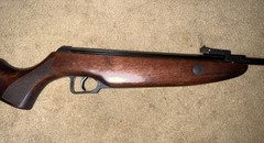 BEEMAN MODEL GS700 Break Barrel Air Rifle .177 caliber. Made in Spain VG Vintage