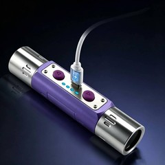Dual-Wavelength Frequency Flashlight Battery Power Gauge Lights Handheld Tool
