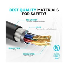 Tesla Extension Cord 21ft, High Power Max AC 50A 12KW Charging Cord with NACS…