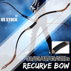 50# Archery Traditional Recurve Bow Handmade Mongolian Horsebow Shooting Hunting
