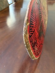Vintage 1988 Powell Peralta Mike Vallely Elephant Skateboard Deck Red Foil