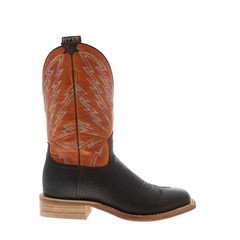 Hyer Hazelton 11″ Exotic Leather HM11010 Mens Brown Western Cowboy Boots