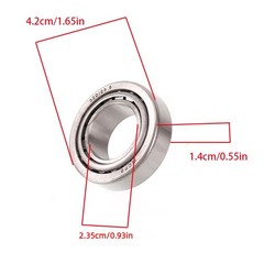 Stem Conical Taper Roller Bearings 320 22/23/23.5 23 22mm 44mm For Pit Dirt Bike