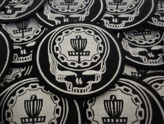 New Disc Golf. Ace The Chains 3″ Patch. Iron On