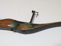 Browning ProLine Recurve Bow Compound Bow Right Hand Wood Riser Hunting Archery