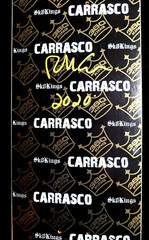 Richy Carrasco Dual Signed Sk8Kings Glow in the Dark Skateboard Autographed Deck