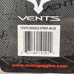 NEW Empire Vents Goggle Strap – Blue