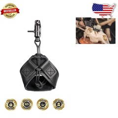 Scott Archery Quick-Shot Release Aid – Adjustable Leather Strap Black
