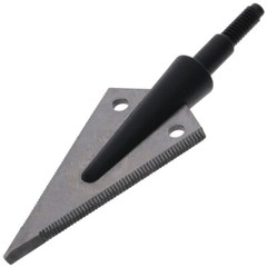 (2) 3 Pack Cold Steel Bonesaw Broadheads Plain/Serrated Edge Cheapshot 125 Grain
