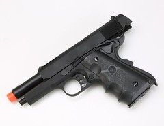 SRV10 SR1911 300 FPS Metal Green Gas Blowback GBB Airsoft Pistol Handgun 13 RDS