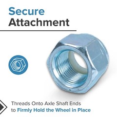 3/4″-16 Secure Fastening Lock Nut for the 1″ Axle Shafts Go-Karts & Dune Buggies