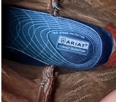 Ariat Men’s Boots Size 8.5 Leather Tennessee UT Vols Boots Size 8.5 D