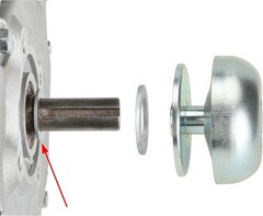 Durable Zinc-Coated Clutch Spacer Shim Set for Predator 212cc & 196cc Engines