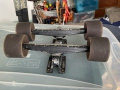 2 Gullwing 10″ & 50° Charger Neil Carver Skateboard Trucks Longboard