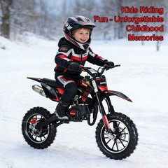Kids 49cc 2-Stroke GAS Power Mini Pocket Dirt Bike Off Road Motorcycle Motorbike