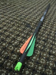 6. 20″ HUNTER PARKER XXT CROSSBOW BOLTS W/ CAPTURE NOCKS- (6pk)