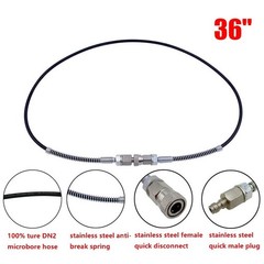 Fast Filling 36 inch Microbore Hose for Air Fill Station Charging Adapter