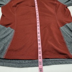 Noble Equestrian Athena Merlot Red Gray Quarter Zip Equestrian Riding Fleece