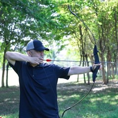 Recurve Bow and Arrow Set for Adults/Teens – Takedown Archery Kit, Left/Right Ha