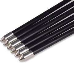 Archery Youth 24 26 28 Inch Fiberglass Archery Targeting Arrows for Youth Pra…