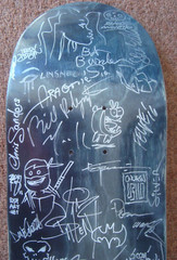 SDCC 2016 Comic Book Artist Signed & Sketch Skateboard 40x WOLVERINE PUNISHER