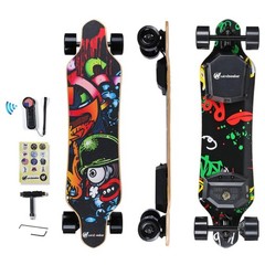 Lightweight Electric Skateboard With Remote For Adults & Teens 20 Mph 4 Speed