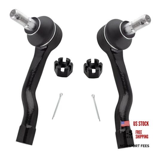 Pair Front Outer Steering Tie Rod Ends Left Right Side fit 2003 2004 2005 2006