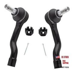 Pair Front Outer Steering Tie Rod Ends Left Right Side fit 2003 2004 2005 2006