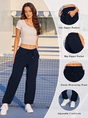 Jekaoyi Womens Athletic Hiking Pants Lightweight Quick Dry Water Resistant