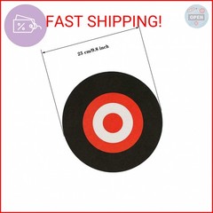 KURUGEILI 25 * 3cm EVA Foam Archery Target 9 inch Round Archery Moving Targets f