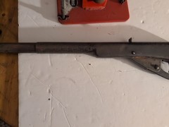 Vintage King model 2136 single shot air rifle NICE 1940s Works