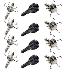 100/125 Grain Small Game Broadheads 12PK Judo Points Small Game 100 Grain Mixed