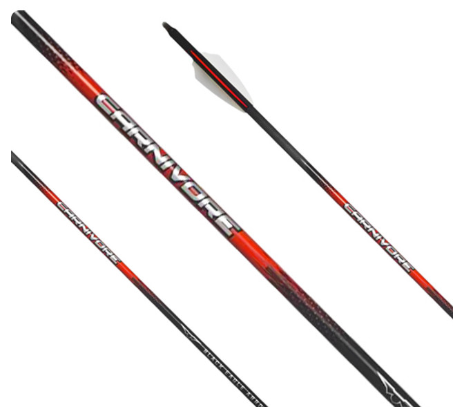 Black Eagle – Carnivore .001 – 250 Spine – 6pk