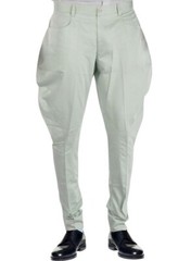 Mens White Jodhpur Breeches Horse Riding Pants Baggy Sports Hinting Trousers