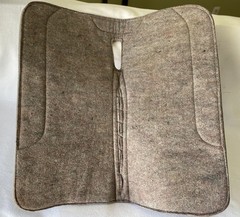 NEW Top Quality Contoured Wool Felt Saddle PAD~Cutout Wither Relief~Wear Leather