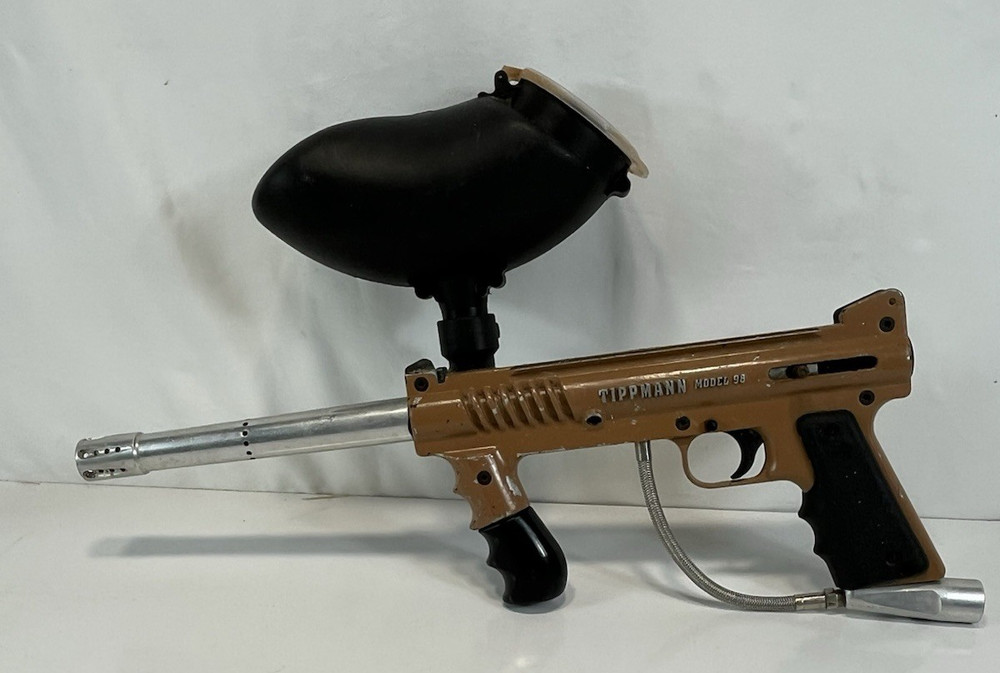 Vintage TIPPMANN Model 98 Paintball Gun Marker Untested No Returns