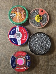Mix Lot Of .177 Lead Pellets, Including Daisy, Copperhead, Crosman Approx 1000ct