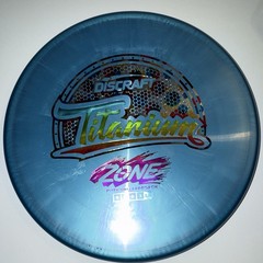 Discraft Titanium Zone Blue 176g 4 3 0 3 Putt & Approach Disc