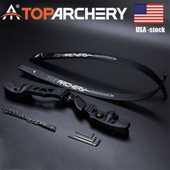 62″ Takedown ILF Recurve Bow 25-60lbs Bow Limbs Set Archery Hunting Competition