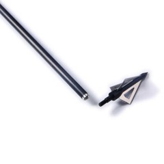 24pcs 3 Fixed Blade Archery Hunting Broadheads 125 Grain with Case Arrow Head