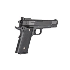 NEW FULL METAL M1911 SPRING AIRSOFT PISTOL 6mm BB HAND GUN w/ HIP HOLSTER