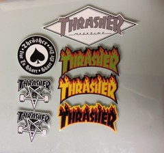 Skate Sticker Pack – Powell Peralta Santa Cruz Skateboards Thrasher Magazine
