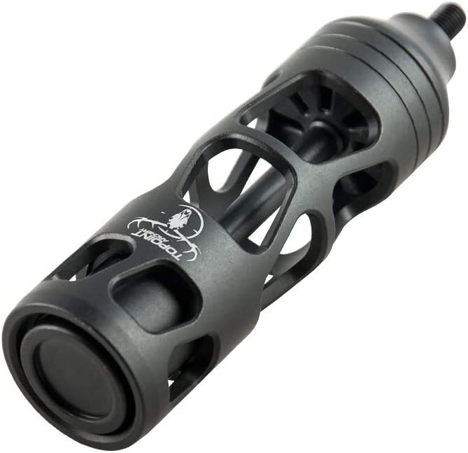 HYF Archery Aluminum Alloy Stabilizer, CNC Machined Hunting Bow Shock Absorber