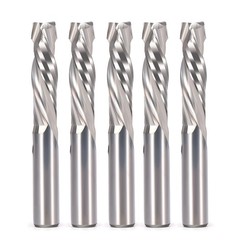 Spiral Router Bits Up Down CNC Compression Bit 1/4 inch Shank &Cutting Diamet…