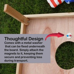 Cornhole Scoreboard Tracker Steel Score Keeper: Durable Corn Hole Scoreboards fo