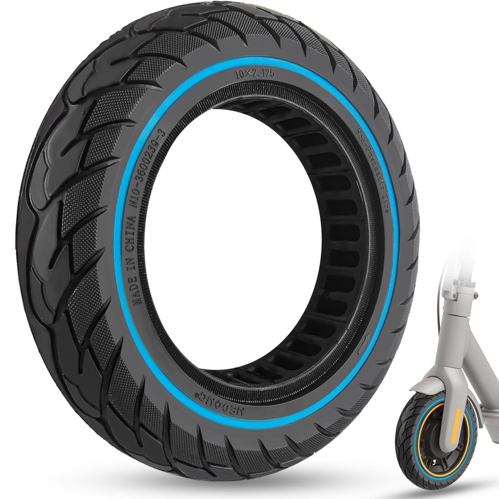 10×2.125 Scooter Solid Tire, Fit Turboant X7 Gotrax Apex Hiboy S2 Pro Max Hov…