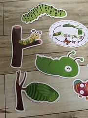 CATERPILLAR Bugs KIDS Stickers Vinyl Waterproof PVC Luggage Laptop Decals Lot