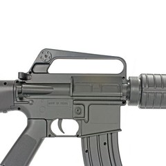 BBTac M16 Airsoft Gun Replica M16A2 Spring Rifle Vietnam 345 FPS BBs 6mm Veteran